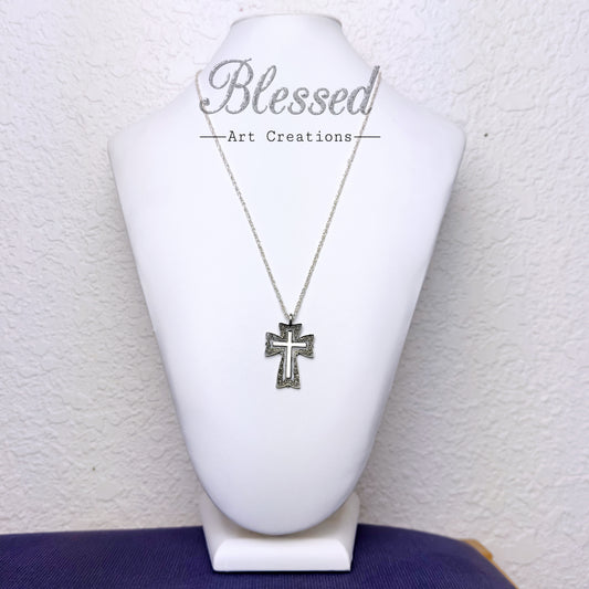 Silver Cross Necklace